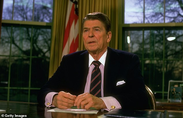 President Ronald Reagan addressed the nation from the White house after the tragic disaster